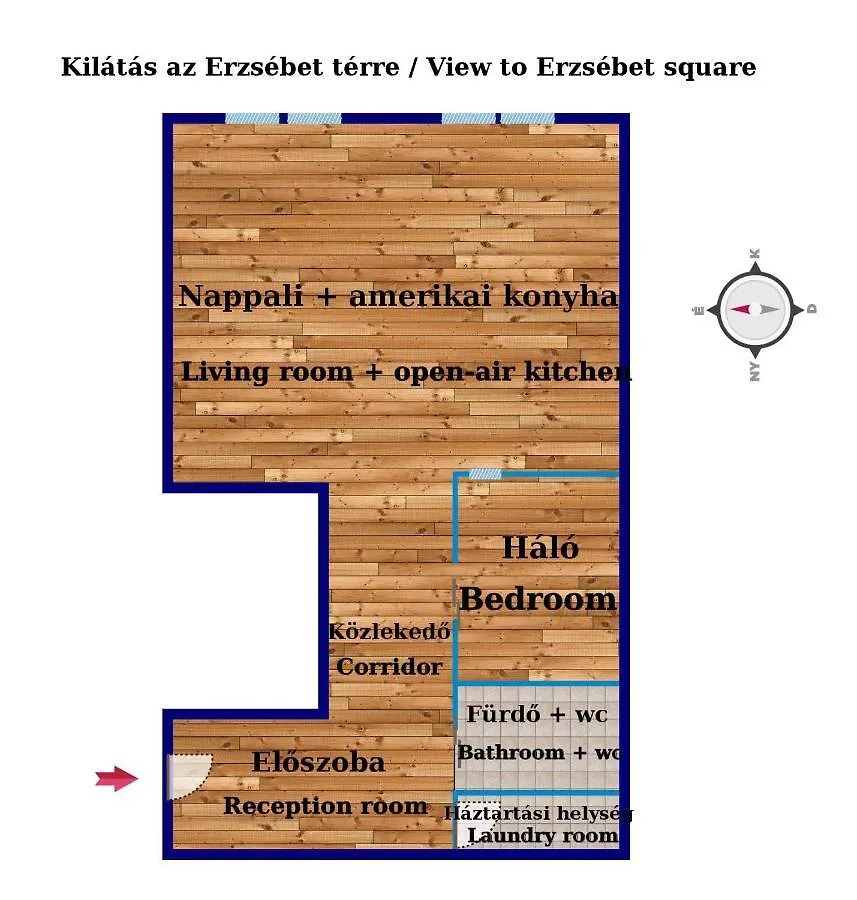 Apartment Luxury Lisbeth Apartman Budapest Hungary